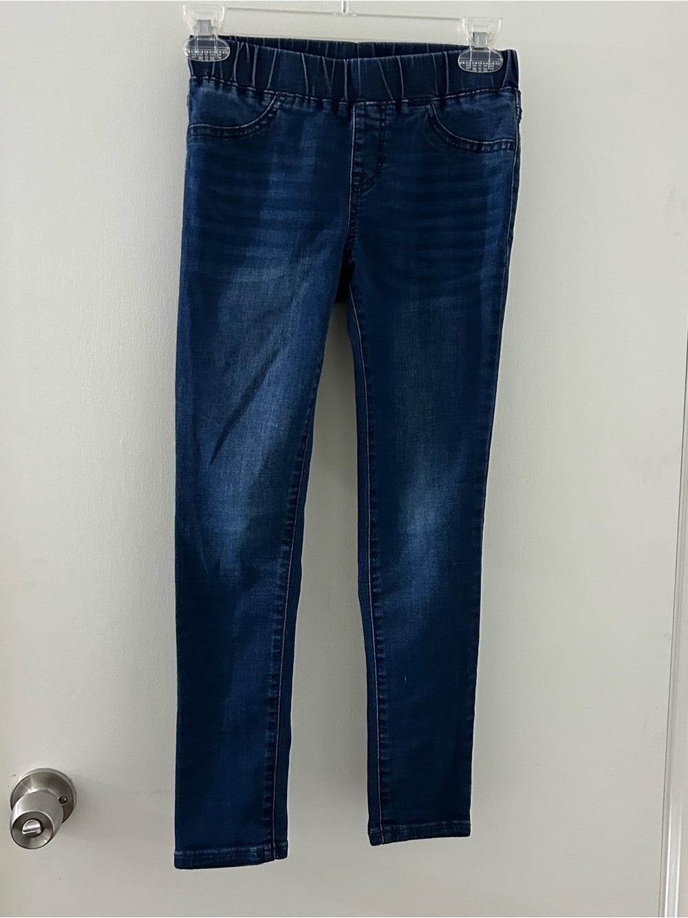 Cat & Jack Dark Blue Skinny Jeans with Elastic Waist